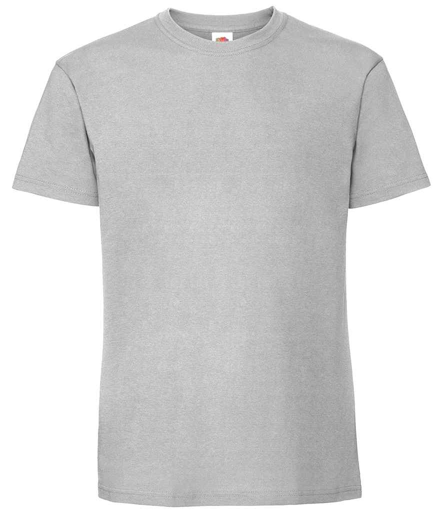 Fruit of the Loom Iconic 195 T-Shirt in Zinc