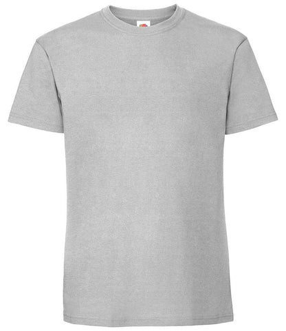 Fruit of the Loom Iconic 195 T-Shirt in Zinc