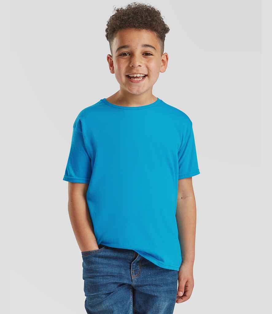 Fruit of the Loom Fruit of the Loom Kids Iconic 150 T-Shirt Azure