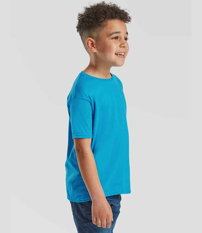 Fruit of the Loom Fruit of the Loom Kids Iconic 150 T-Shirt Azure