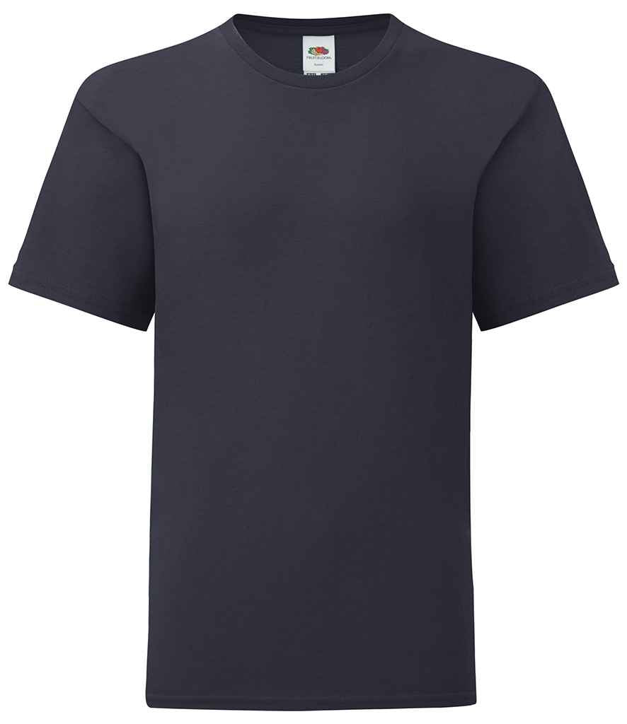Fruit of the Loom Kids Iconic 150 T-Shirt in Deep Navy