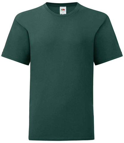 Fruit of the Loom Kids Iconic 150 T-Shirt in Forest Green