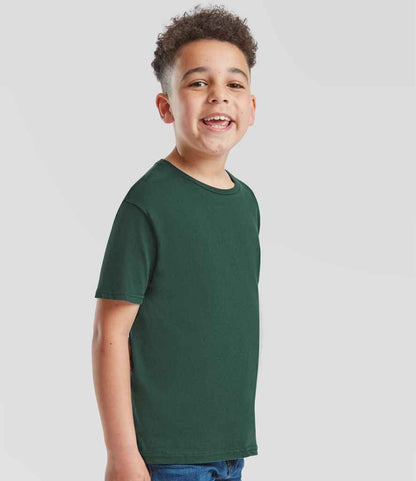 Fruit of the Loom Fruit of the Loom Kids Iconic 150 T-Shirt Forest Green
