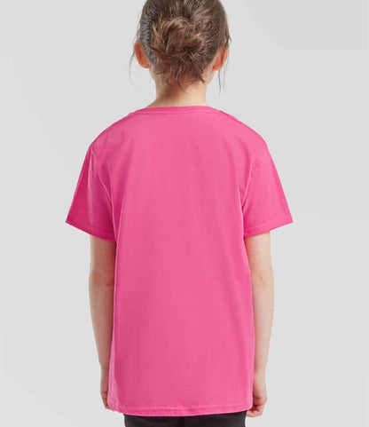 Fruit of the Loom Fruit of the Loom Kids Iconic 150 T-Shirt Fuchsia