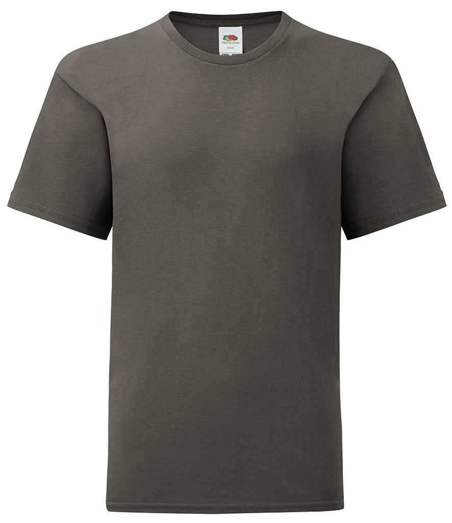 Fruit of the Loom Kids Iconic 150 T-Shirt in Light Graphite