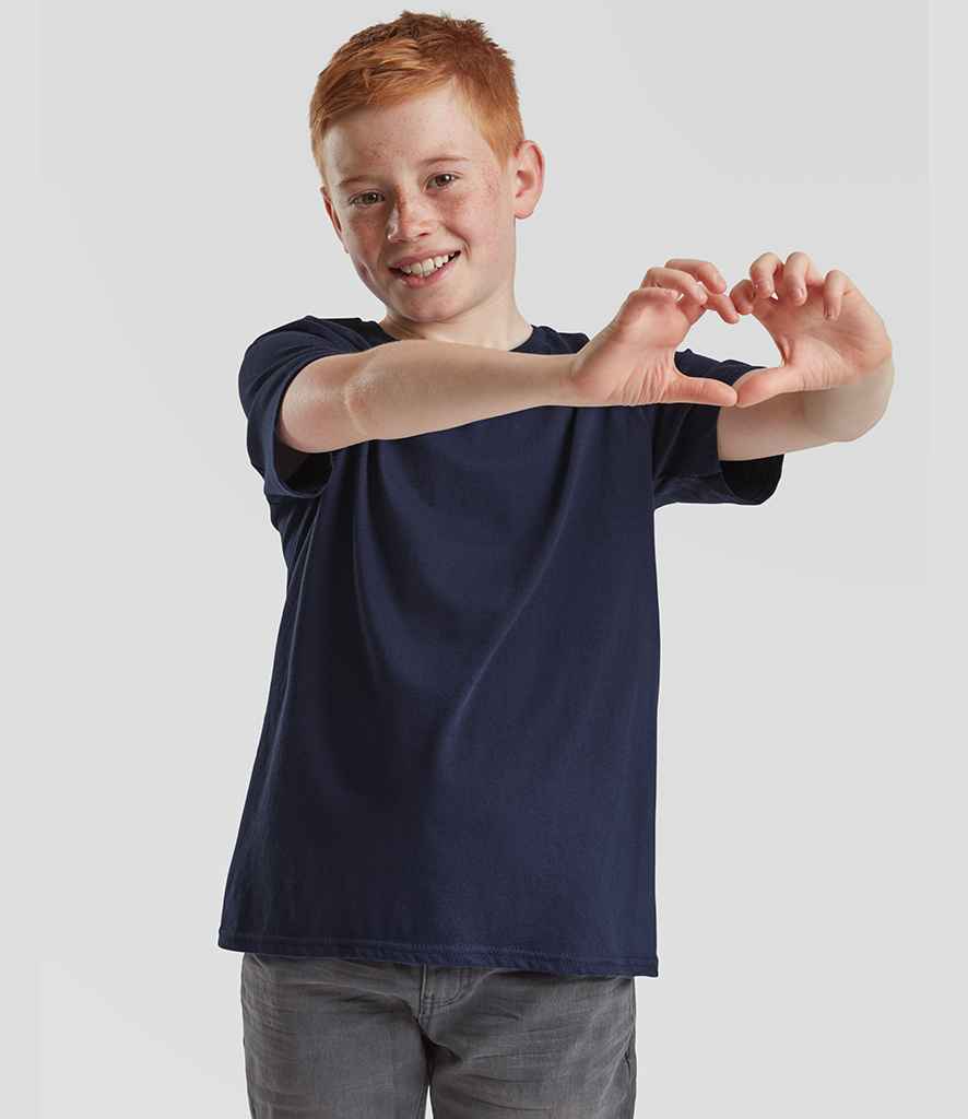 Fruit of the Loom Fruit of the Loom Kids Iconic 150 T-Shirt Navy