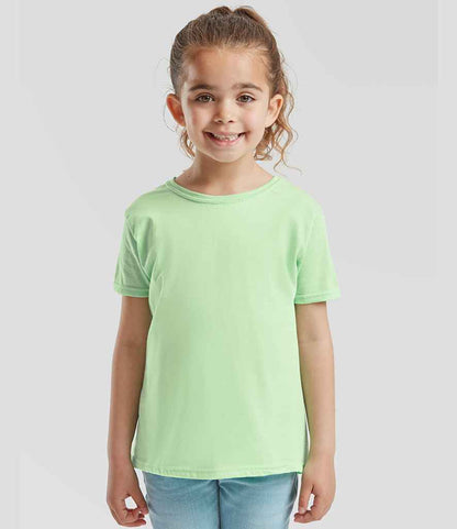 Fruit of the Loom Fruit of the Loom Kids Iconic 150 T-Shirt Neo Mint