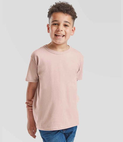 Fruit of the Loom Fruit of the Loom Kids Iconic 150 T-Shirt Powder Rose