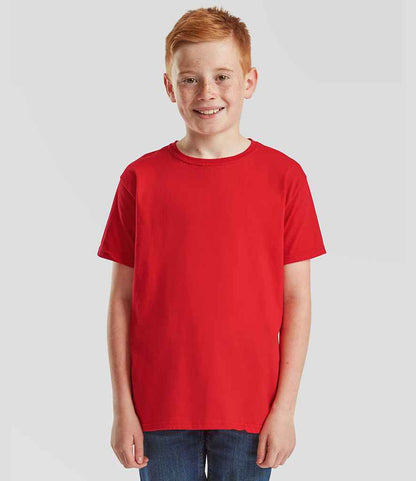 Fruit of the Loom Fruit of the Loom Kids Iconic 150 T-Shirt Red