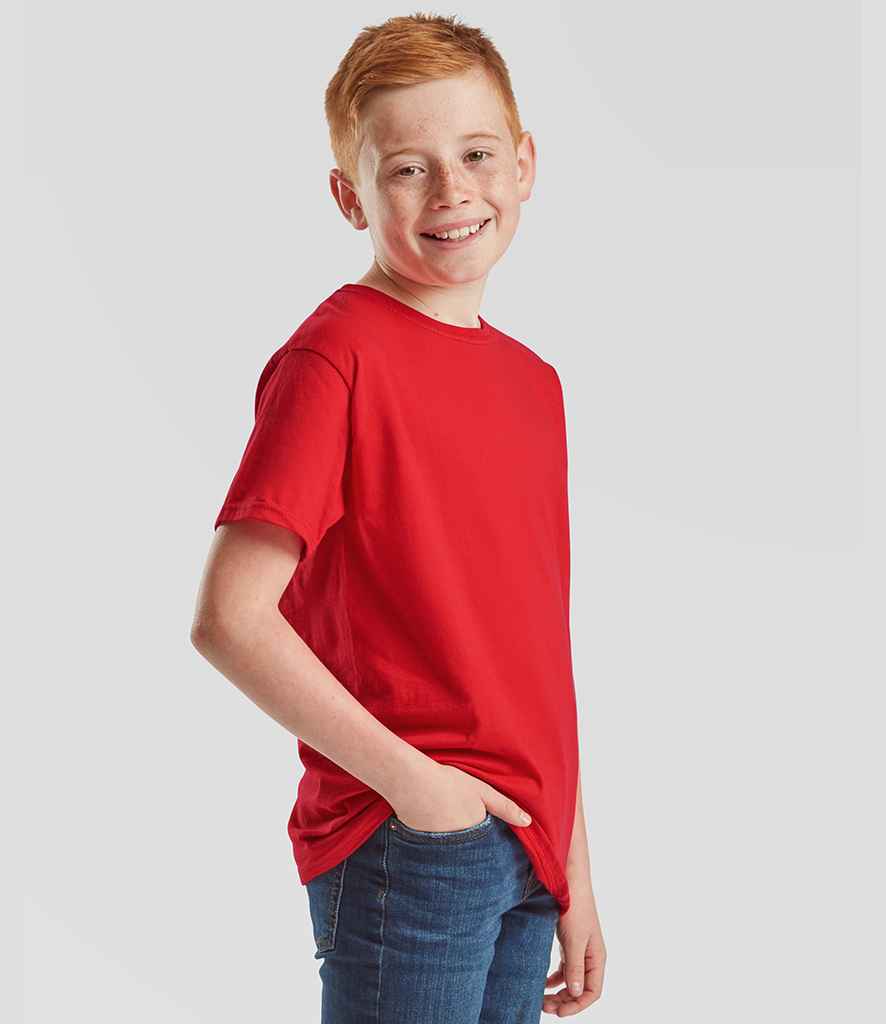 Fruit of the Loom Fruit of the Loom Kids Iconic 150 T-Shirt Red