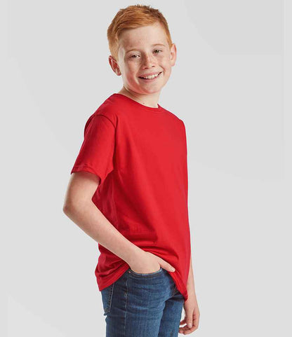 Fruit of the Loom Fruit of the Loom Kids Iconic 150 T-Shirt Red
