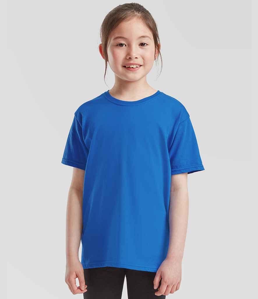 Fruit of the Loom Fruit of the Loom Kids Iconic 150 T-Shirt Royal Blue