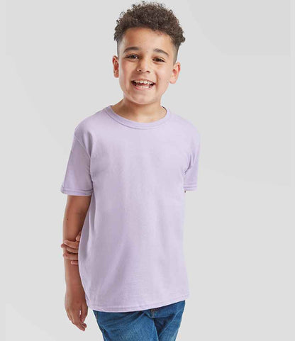 Fruit of the Loom Fruit of the Loom Kids Iconic 150 T-Shirt Soft Lavender