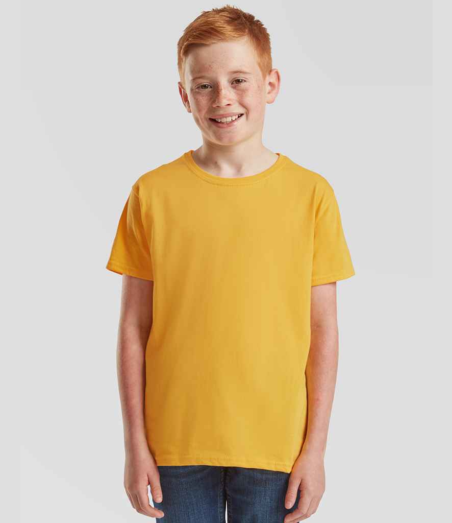 Fruit of the Loom Fruit of the Loom Kids Iconic 150 T-Shirt Sunflower