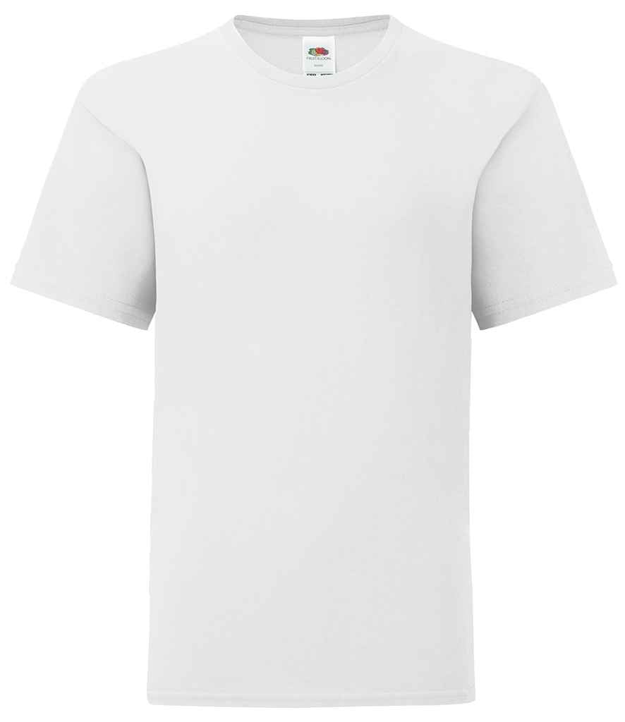 Fruit of the Loom Kids Iconic 150 T-Shirt in White