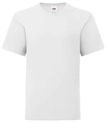 Fruit of the Loom Kids Iconic 150 T-Shirt in White