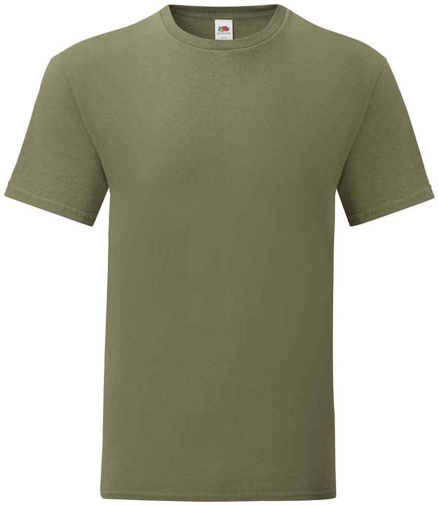 Fruit of the Loom Iconic 150 T-Shirt in Classic Olive