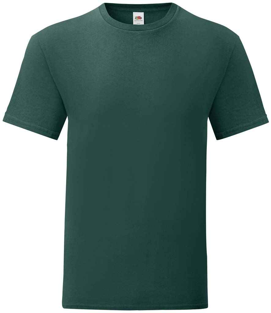 Fruit of the Loom Iconic 150 T-Shirt in Forest Green