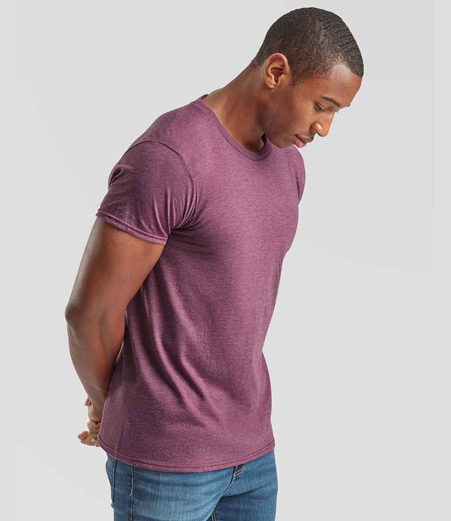 Fruit of the Loom Fruit of the Loom Iconic 150 T-Shirt Heather Burgundy