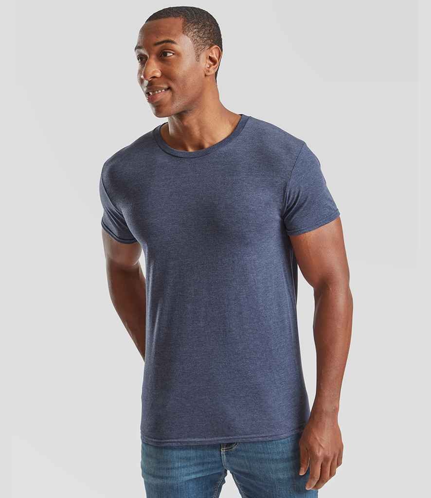 Fruit of the Loom Fruit of the Loom Iconic 150 T-Shirt Heather Navy