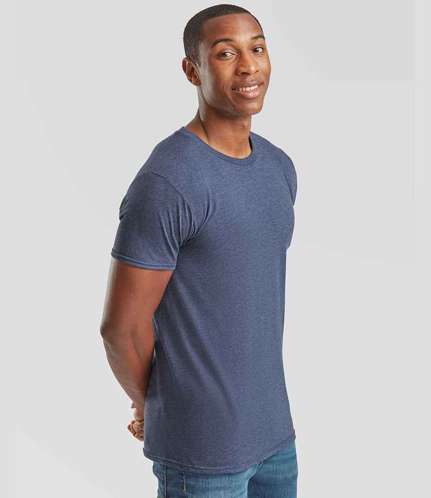 Fruit of the Loom Fruit of the Loom Iconic 150 T-Shirt Heather Navy