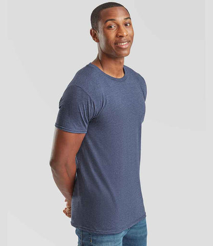Fruit of the Loom Fruit of the Loom Iconic 150 T-Shirt Heather Navy