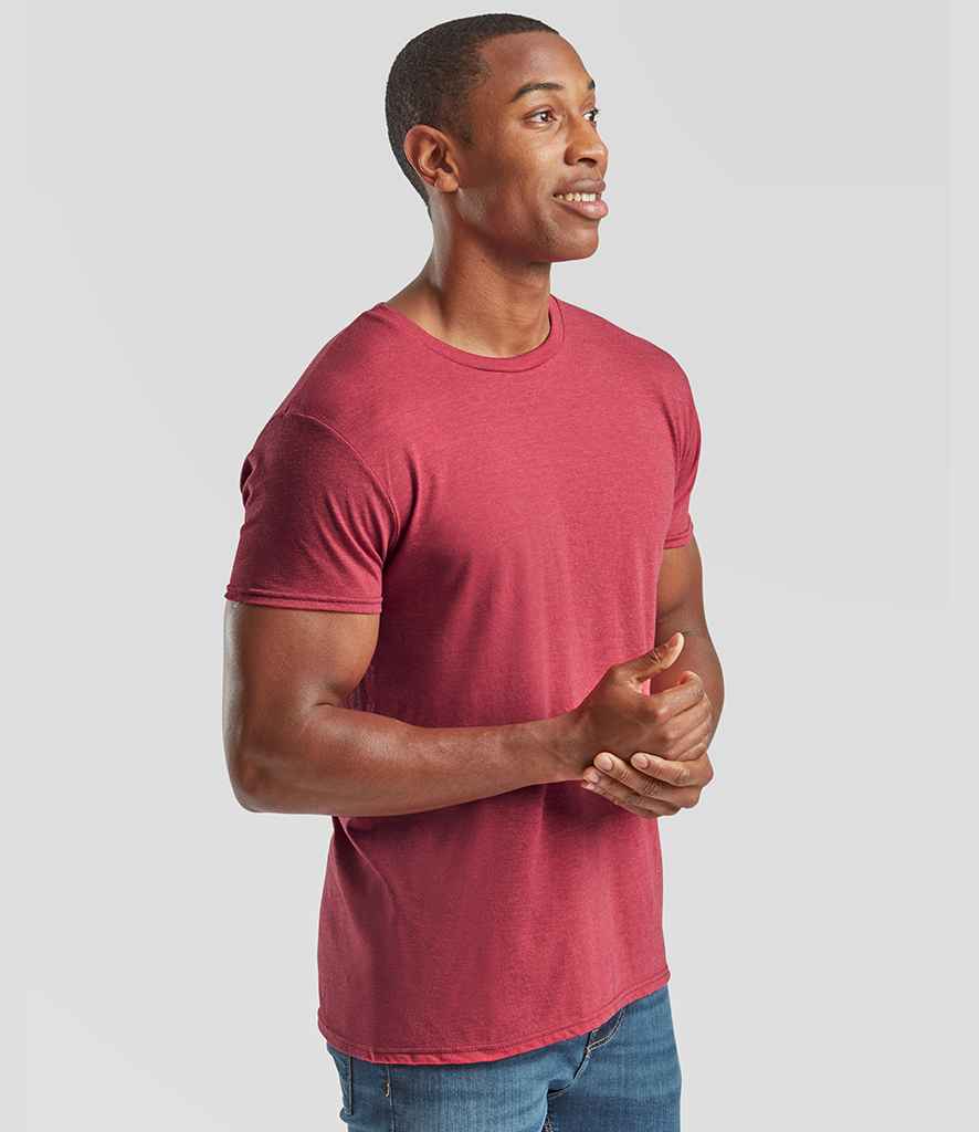 Fruit of the Loom Fruit of the Loom Iconic 150 T-Shirt Heather Red