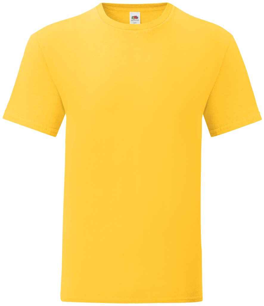 Fruit of the Loom Iconic 150 T-Shirt in Sunflower