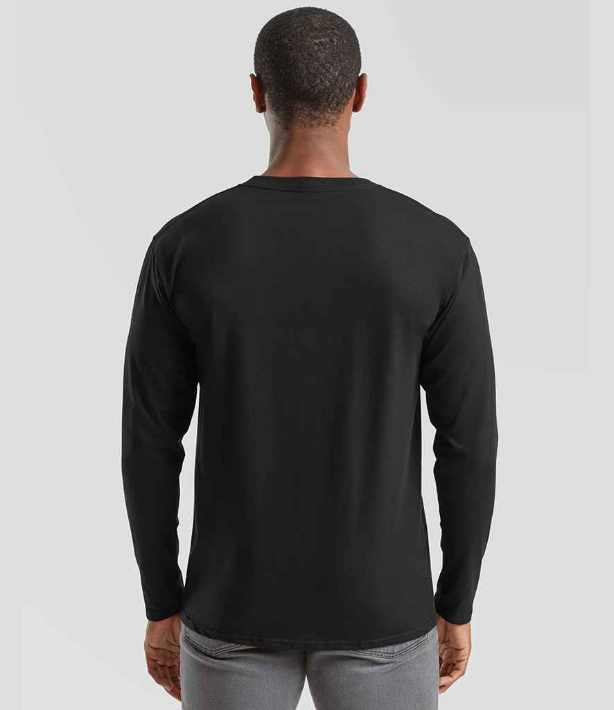 Fruit of the Loom Fruit of the Loom Iconic 195 Long Sleeve T-Shirt Black