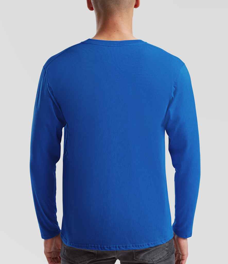 Fruit of the Loom Fruit of the Loom Iconic 195 Long Sleeve T-Shirt Royal Blue