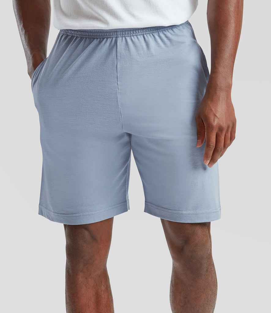 Fruit of the Loom Iconic 195 Jersey Shorts - model image