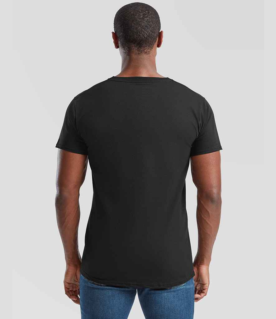 Fruit of the Loom Fruit of the Loom Original V Neck T-Shirt Black