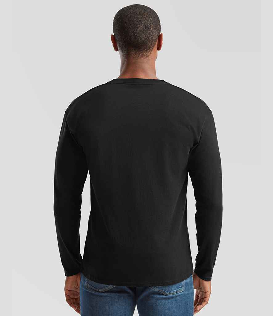 Fruit of the Loom Fruit of the Loom Original Long Sleeve T-Shirt Black