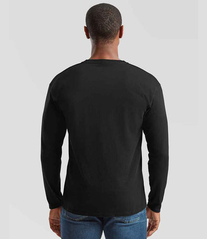 Fruit of the Loom Fruit of the Loom Original Long Sleeve T-Shirt Black