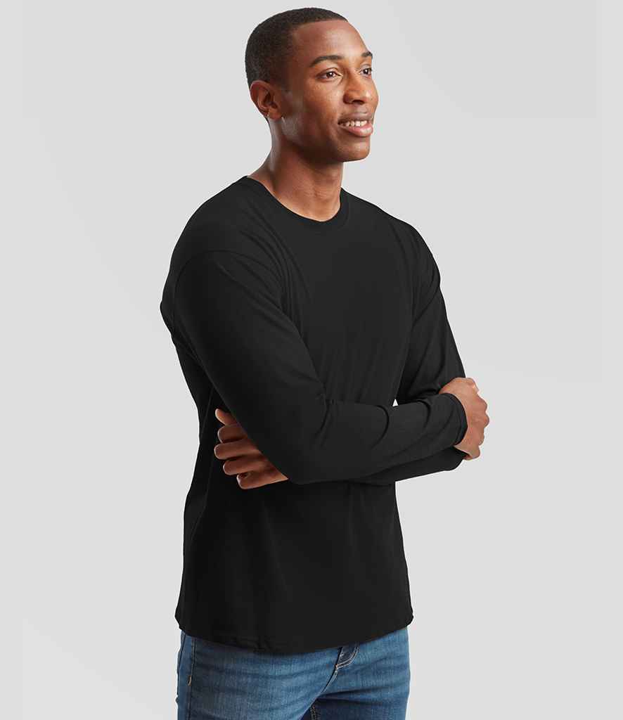 Fruit of the Loom Original Long Sleeve T-Shirt - model image