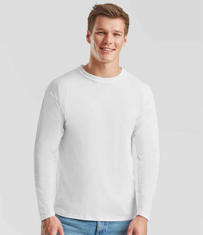 Fruit of the Loom Original Long Sleeve T-Shirt - model image