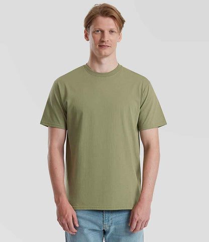 Fruit of the Loom Fruit of the Loom Pure Cotton T-Shirt Classic Olive