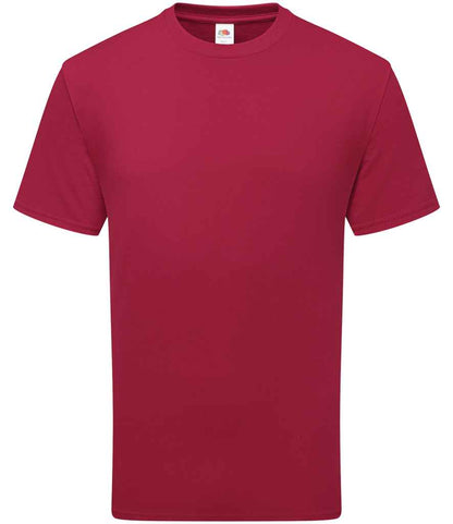 Fruit of the Loom Pure Cotton T-Shirt in Cranberry