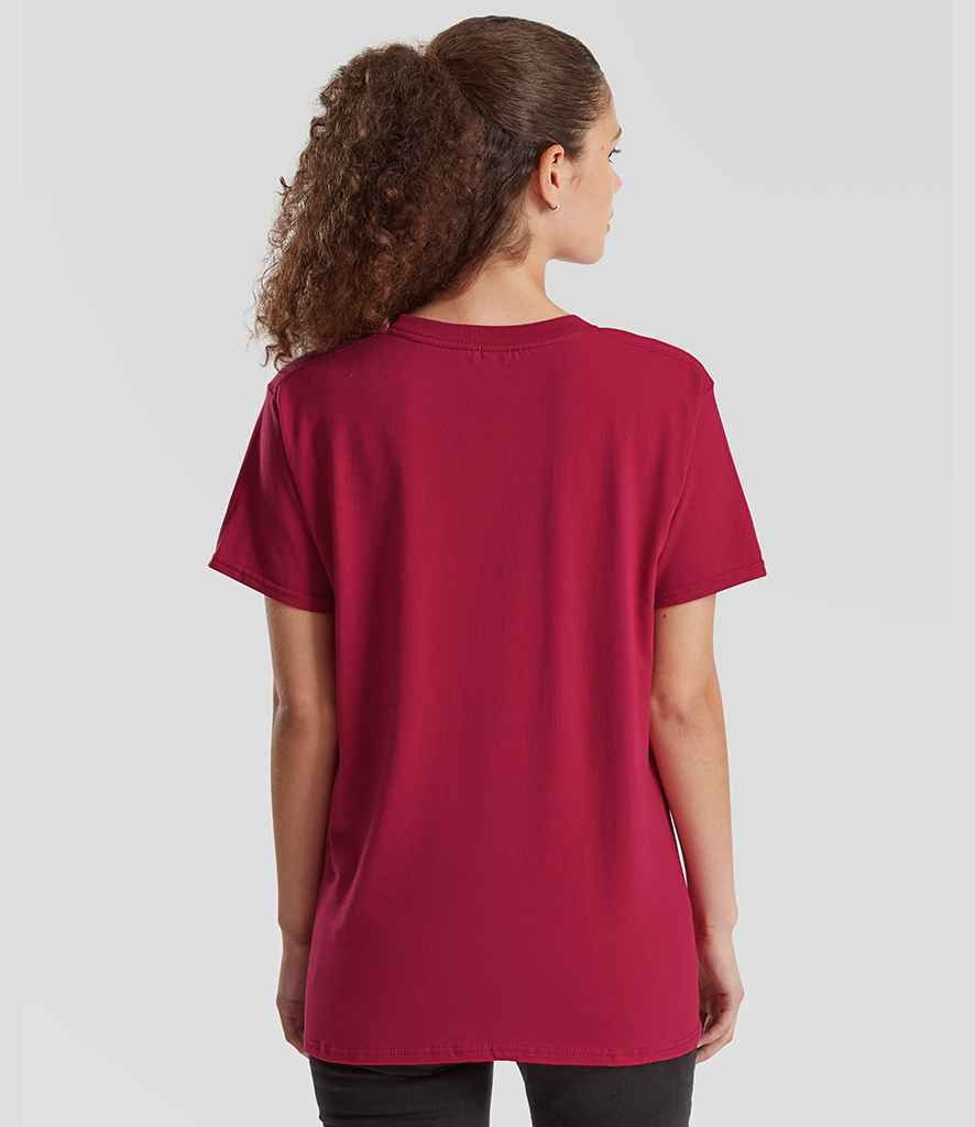 Fruit of the Loom Fruit of the Loom Pure Cotton T-Shirt Cranberry