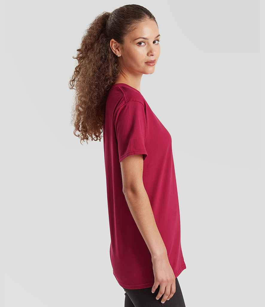 Fruit of the Loom Fruit of the Loom Pure Cotton T-Shirt Cranberry
