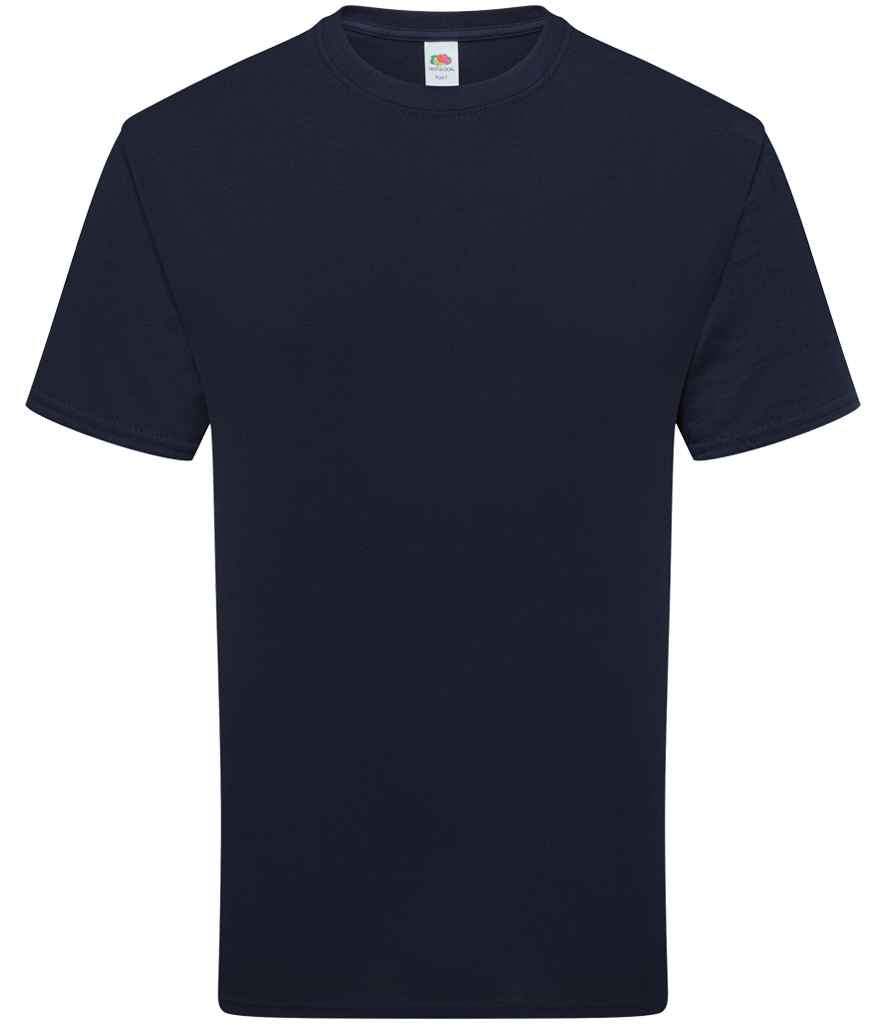Fruit of the Loom Pure Cotton T-Shirt in Deep Navy