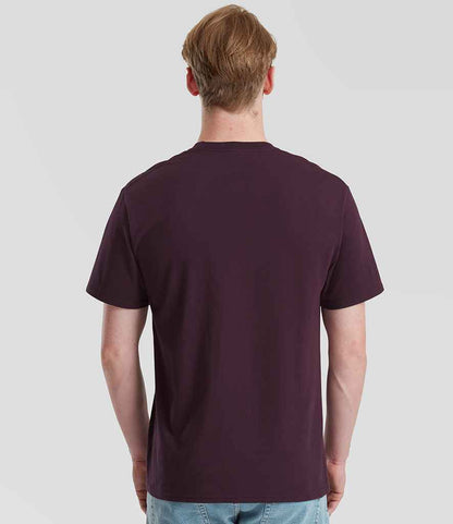 Fruit of the Loom Fruit of the Loom Pure Cotton T-Shirt Dark Plum