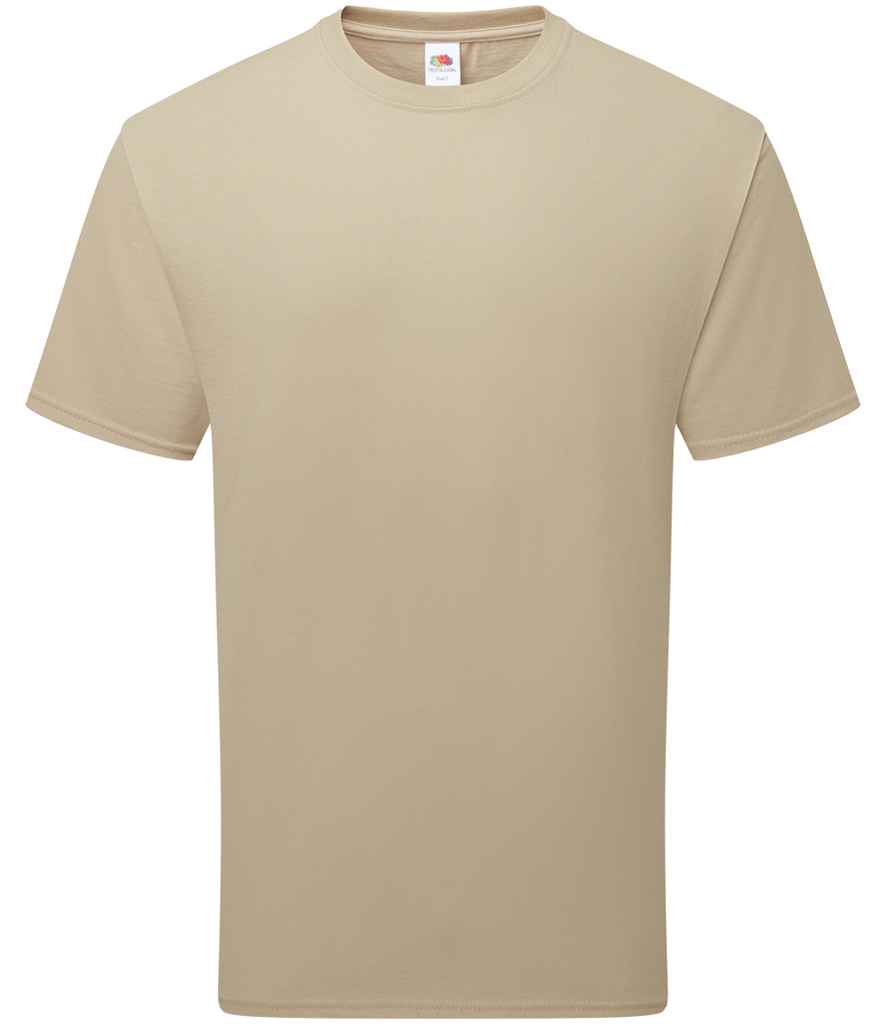 Fruit of the Loom Pure Cotton T-Shirt in Desert Sand