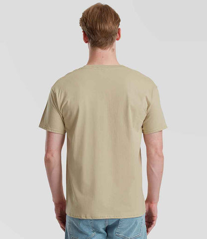 Fruit of the Loom Fruit of the Loom Pure Cotton T-Shirt Desert Sand