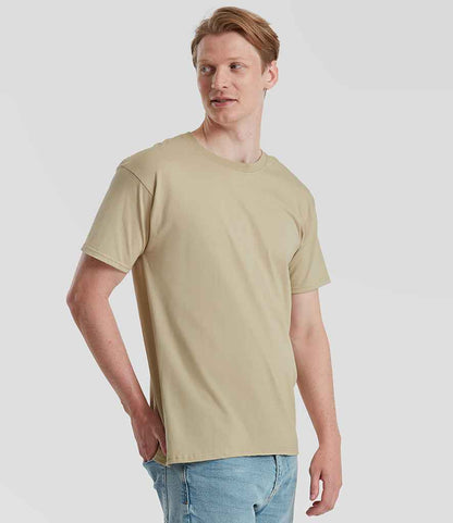 Fruit of the Loom Fruit of the Loom Pure Cotton T-Shirt Desert Sand