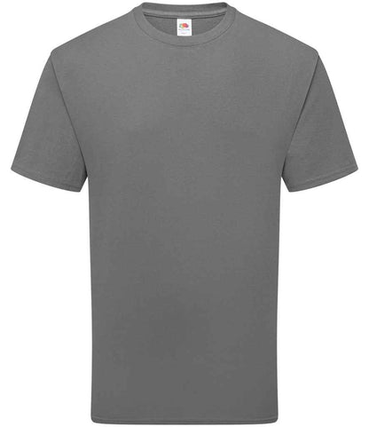 Fruit of the Loom Pure Cotton T-Shirt in Light Graphite