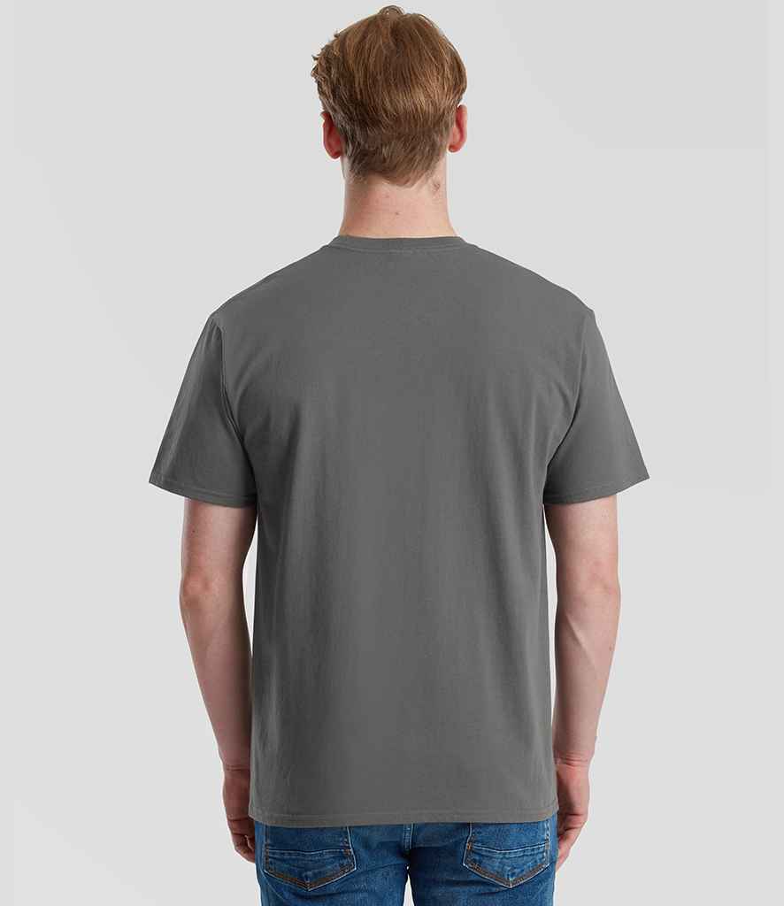 Fruit of the Loom Fruit of the Loom Pure Cotton T-Shirt Light Graphite