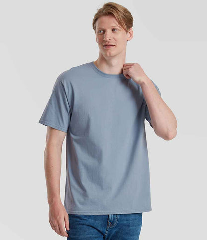 Fruit of the Loom Fruit of the Loom Pure Cotton T-Shirt Mineral Blue