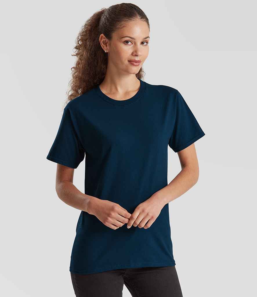 Fruit of the Loom Fruit of the Loom Pure Cotton T-Shirt Mountain Blue