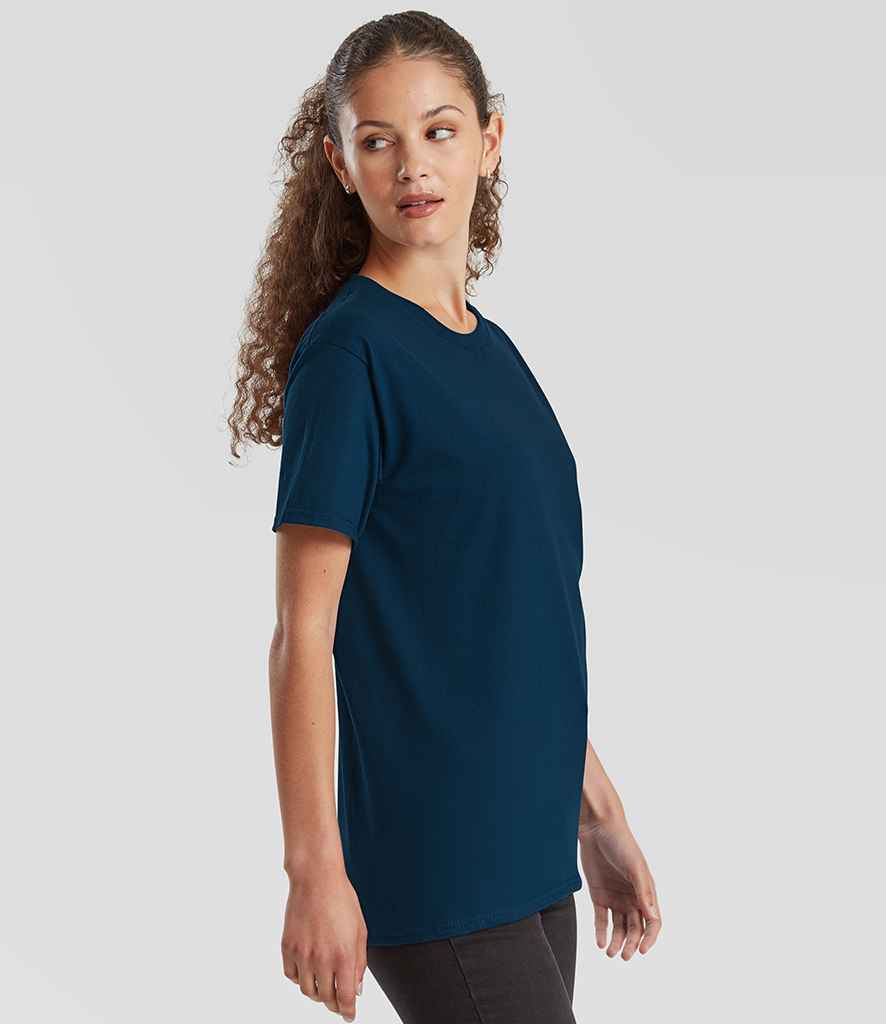 Fruit of the Loom Fruit of the Loom Pure Cotton T-Shirt Mountain Blue